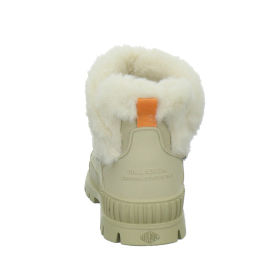Palladium Winterstiefel Damen Pallashock Low Hiver Beige