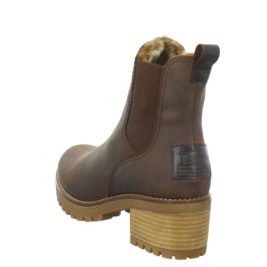 Panama Jack Winterstiefel warm gefüttert Mittelbraun - 360° Ansicht