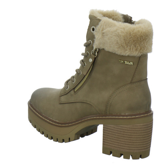 Tom Tailor Shoes Winterstiefel warm gefüttert Beige - 360° Ansicht