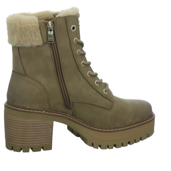 Tom Tailor Shoes Winterstiefel warm gefüttert Beige - 360° Ansicht