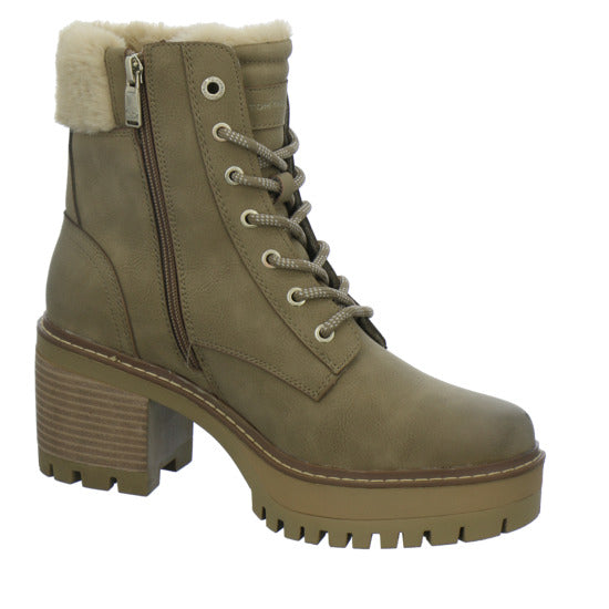 Tom Tailor Shoes Winterstiefel warm gefüttert Beige - 360° Ansicht