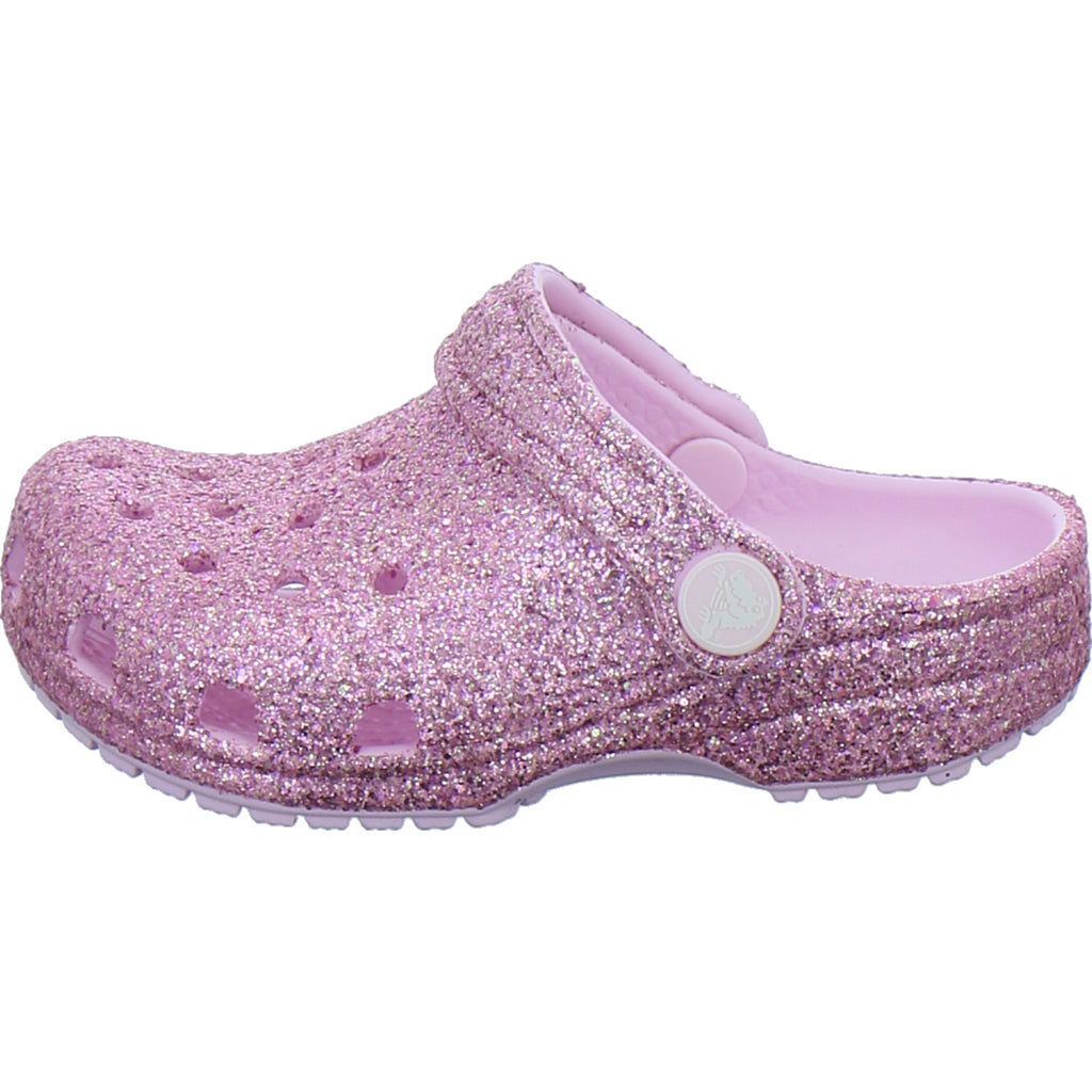 Crocs Pantoletten Unisex - Kinder Classic Clog Kids Pink