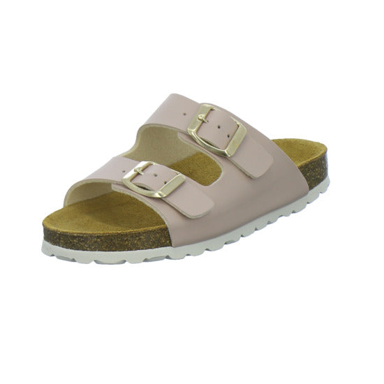 Longo Pantoletten Unisex - Kinder Tieffußbett Rosa
