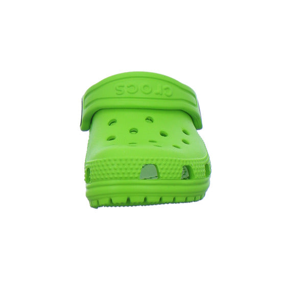 Crocs Pantoletten Unisex - Kinder Classic Clog Kids Hellgrün