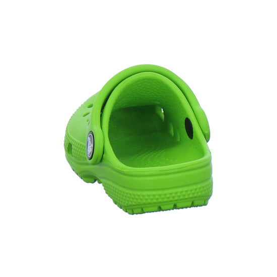 Crocs Pantoletten Unisex - Kinder Classic Clog Kids Hellgrün