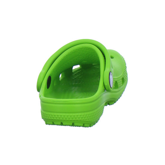 Crocs Pantoletten Unisex - Kinder Classic Clog Kids Hellgrün