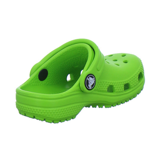 Crocs Pantoletten Unisex - Kinder Classic Clog Kids Hellgrün