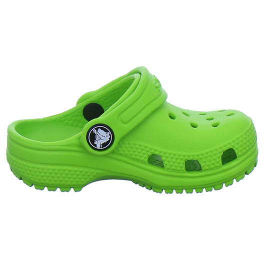 Crocs Pantoletten Unisex - Kinder Classic Clog Kids Hellgrün