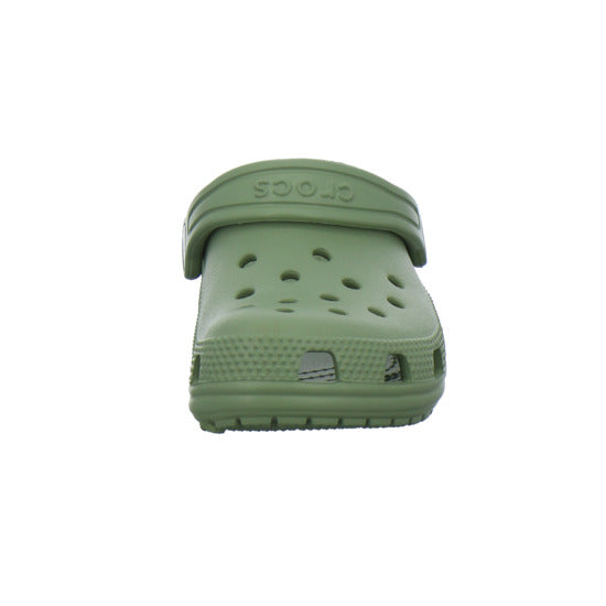 Crocs Classic Clog Kids Pantoletten oliv