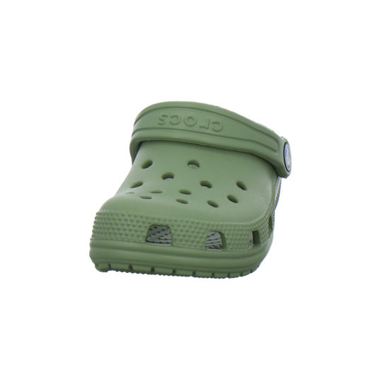 Crocs Classic Clog Kids Pantoletten oliv