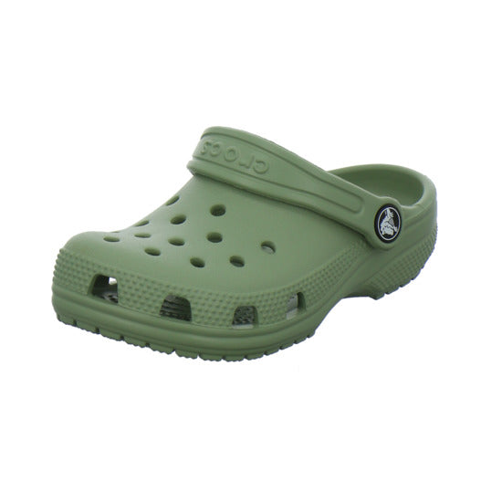 Crocs Classic Clog Kids Pantoletten oliv