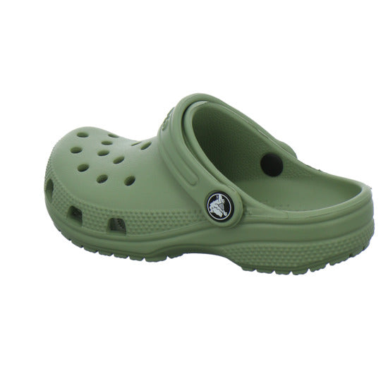 Crocs Classic Clog Kids Pantoletten oliv