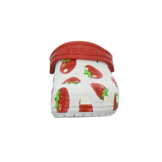 Crocs Classic Clog Kids Pantoletten Weiß-kombi