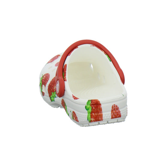 Crocs Classic Clog Kids Pantoletten Weiß-kombi