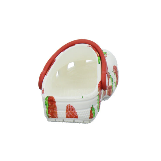 Crocs Classic Clog Kids Pantoletten Weiß-kombi