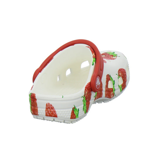 Crocs Classic Clog Kids Pantoletten Weiß-kombi