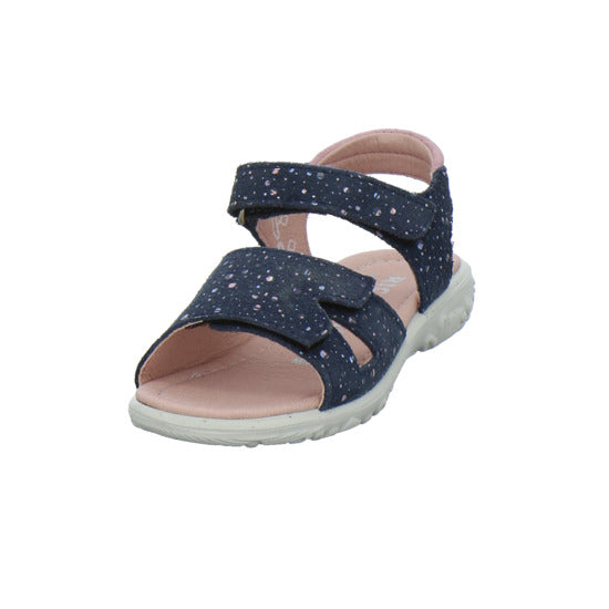Ricosta Moni Sandalen Blau-kombi - 360° Ansicht