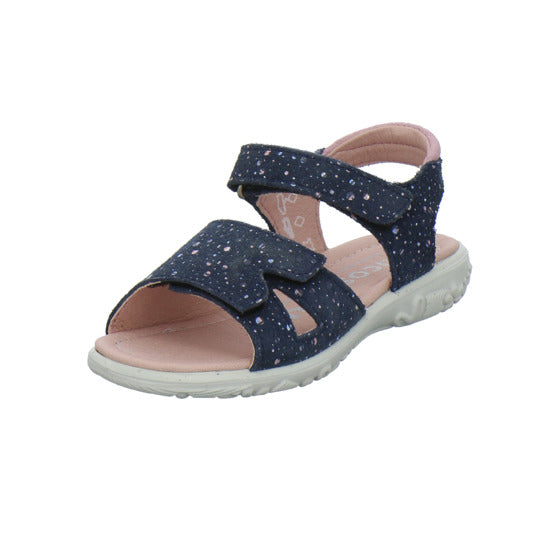 Ricosta Moni Sandalen Blau-kombi - 360° Ansicht