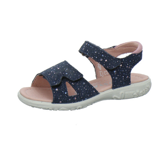 Ricosta Moni Sandalen Blau-kombi - 360° Ansicht