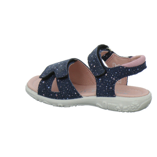 Ricosta Moni Sandalen Blau-kombi - 360° Ansicht