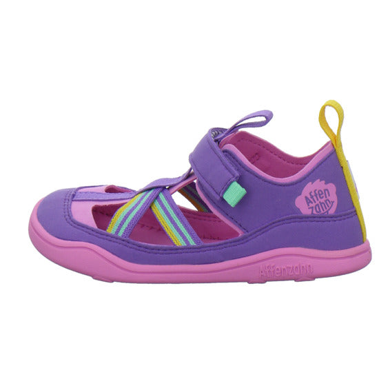Affenzahn Vegan Breezy Sandalen Violett - 360° Ansicht