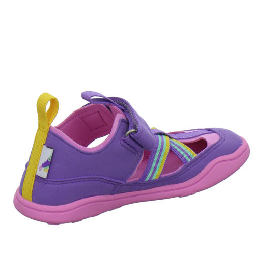 Affenzahn Vegan Breezy Sandalen Violett - 360° Ansicht