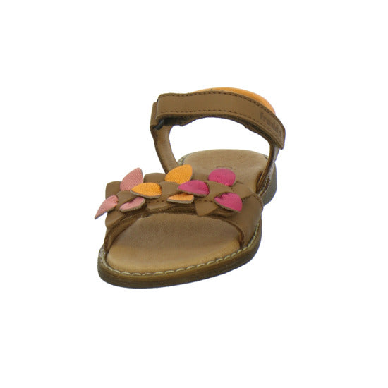 Froddo Lore Flowers Sandalen Braun-kombi - 360° Ansicht