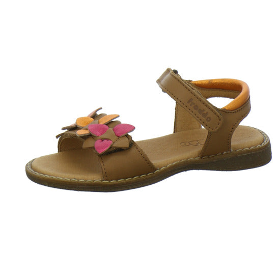 Froddo Lore Flowers Sandalen Braun-kombi - 360° Ansicht
