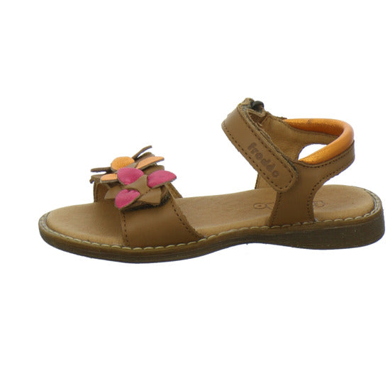 Froddo Lore Flowers Sandalen Braun-kombi - 360° Ansicht