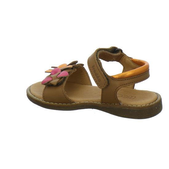 Froddo Lore Flowers Sandalen Braun-kombi - 360° Ansicht