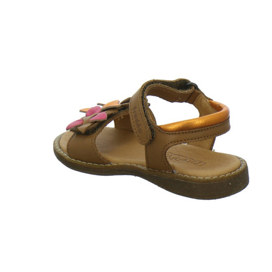 Froddo Lore Flowers Sandalen Braun-kombi - 360° Ansicht