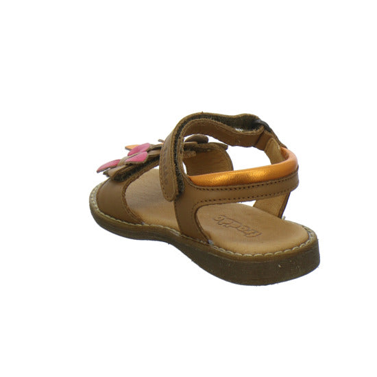 Froddo Lore Flowers Sandalen Braun-kombi - 360° Ansicht
