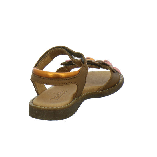 Froddo Lore Flowers Sandalen Braun-kombi - 360° Ansicht