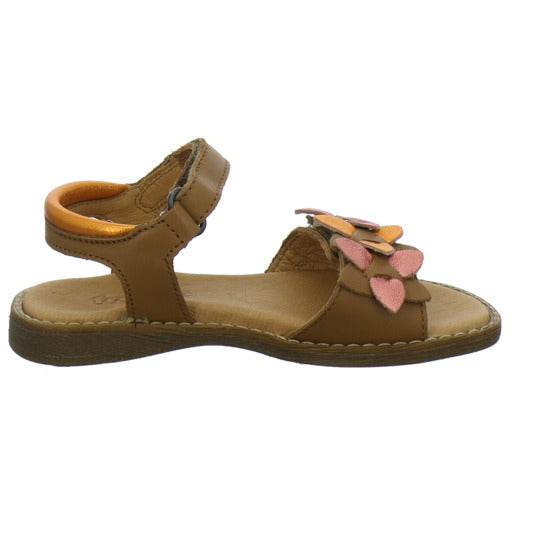 Froddo Lore Flowers Sandalen Braun-kombi - 360° Ansicht