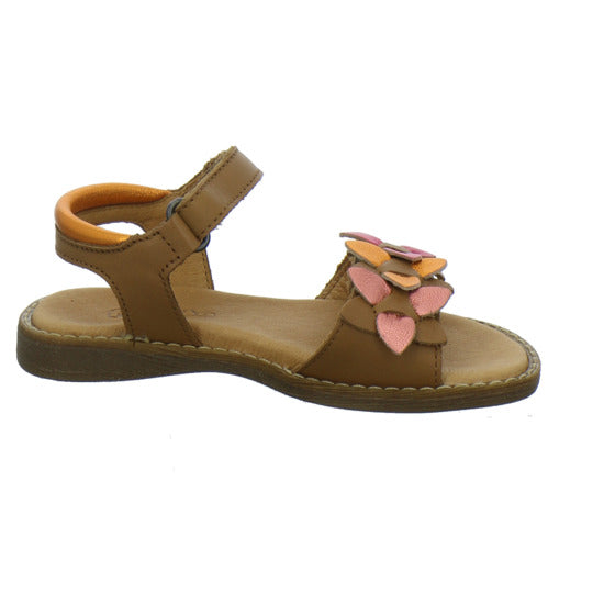 Froddo Lore Flowers Sandalen Braun-kombi - 360° Ansicht