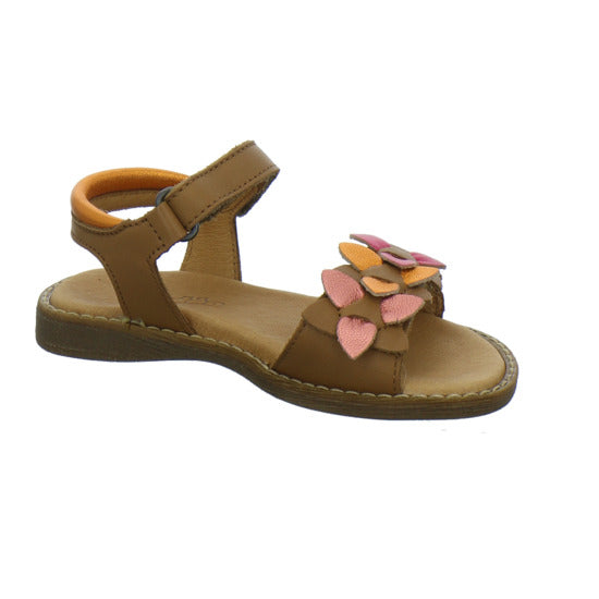 Froddo Lore Flowers Sandalen Braun-kombi - 360° Ansicht