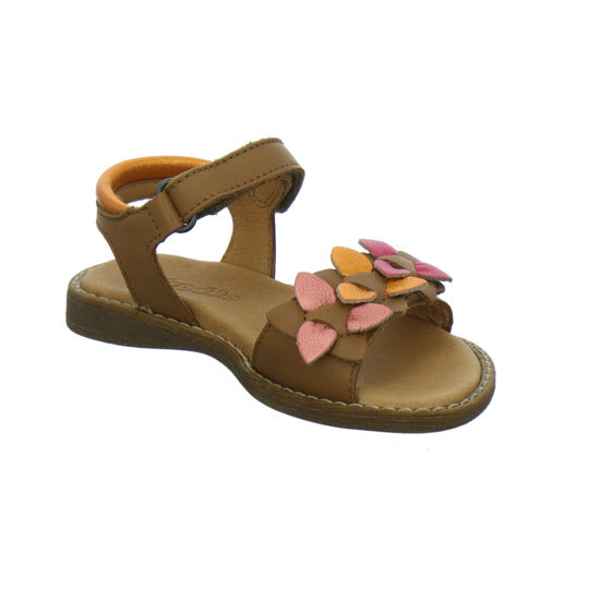 Froddo Lore Flowers Sandalen Braun-kombi - 360° Ansicht