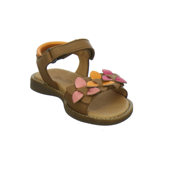 Froddo Lore Flowers Sandalen Braun-kombi - 360° Ansicht
