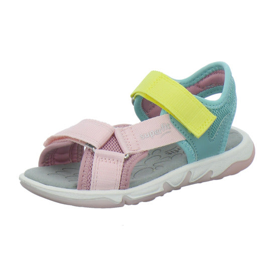 Superfit Pebbles Sandalen Rosa - 360° Ansicht