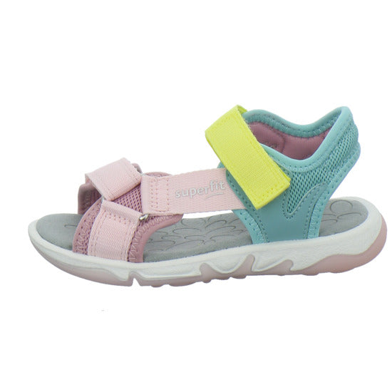 Superfit Pebbles Sandalen Rosa - 360° Ansicht