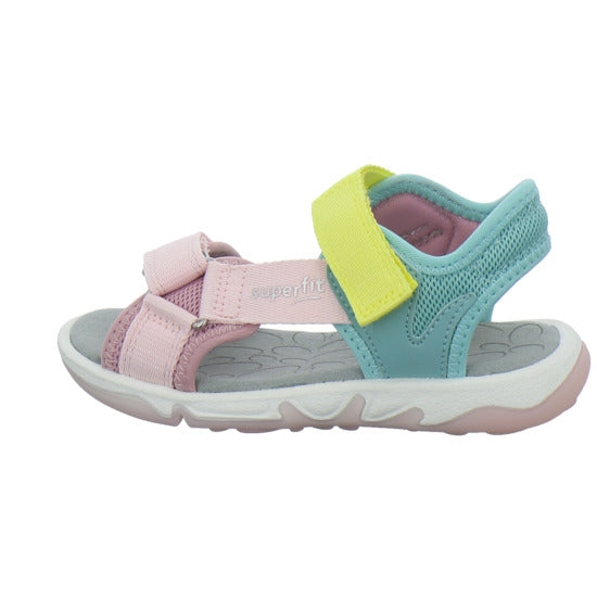 Superfit Pebbles Sandalen Rosa - 360° Ansicht