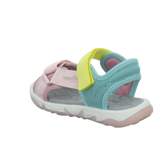Superfit Pebbles Sandalen Rosa - 360° Ansicht
