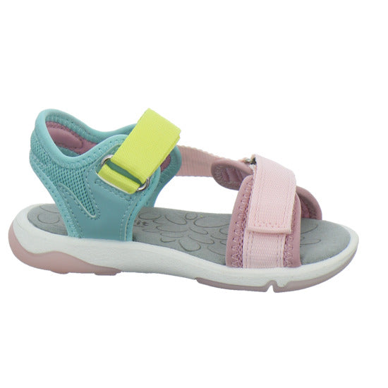 Superfit Pebbles Sandalen Rosa - 360° Ansicht