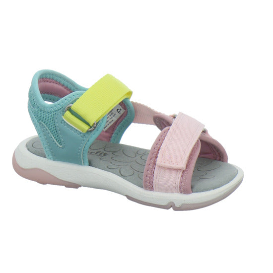 Superfit Pebbles Sandalen Rosa - 360° Ansicht