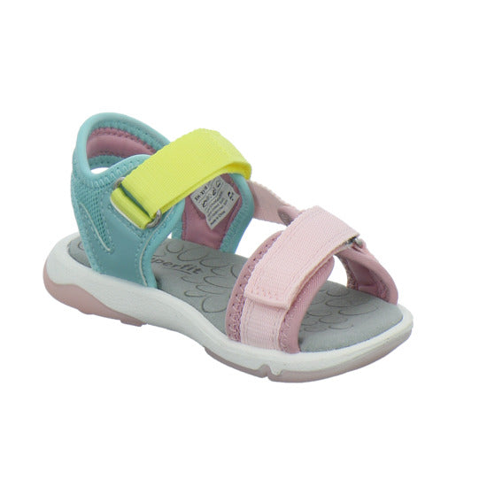 Superfit Pebbles Sandalen Rosa - 360° Ansicht