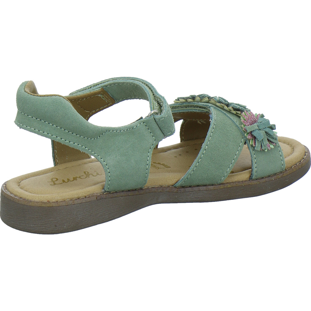Lurchi Sandalen Mädchen Loona Hellgrün