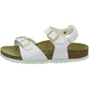 Birkenstock Sandalen Mädchen Rio Plain Flowers Weiß