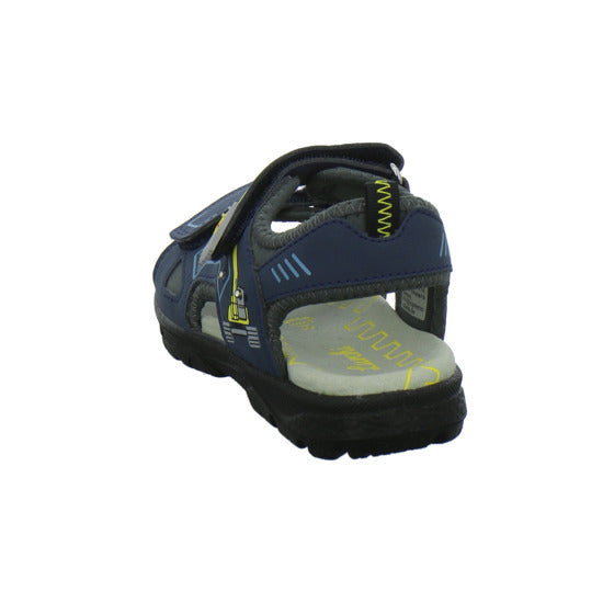 Lurchi Kodo Sandalen Blau-kombi - 360° Ansicht