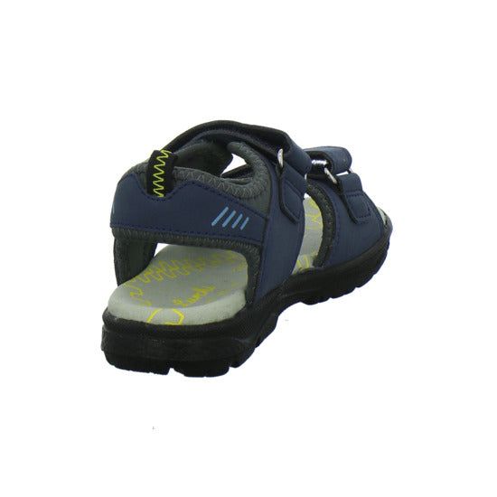 Lurchi Kodo Sandalen Blau-kombi - 360° Ansicht