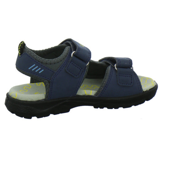 Lurchi Kodo Sandalen Blau-kombi - 360° Ansicht